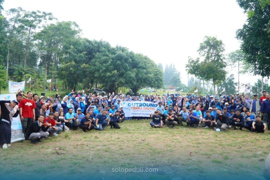 dok.humas: foto bersama seluruh duta hari pertama